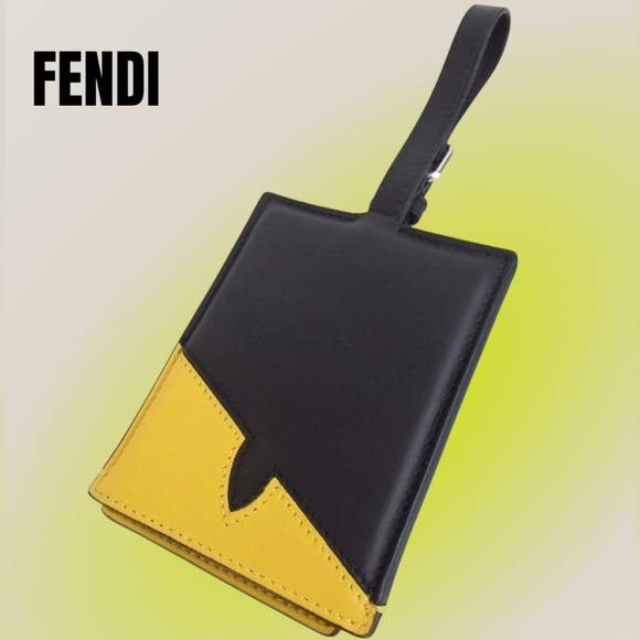 FENDI Monster ID Holder Bag/Luggage Tag 😍 - Picture 1 of 13